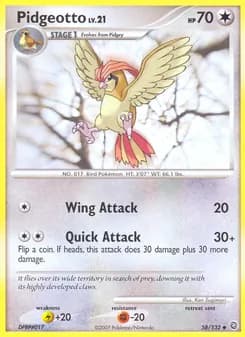 Pidgeotto — Secret Wonders — Uncommon