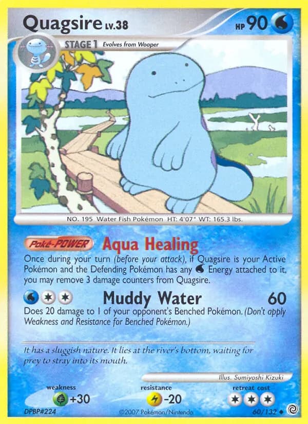 Quagsire — Secret Wonders, Uncommon