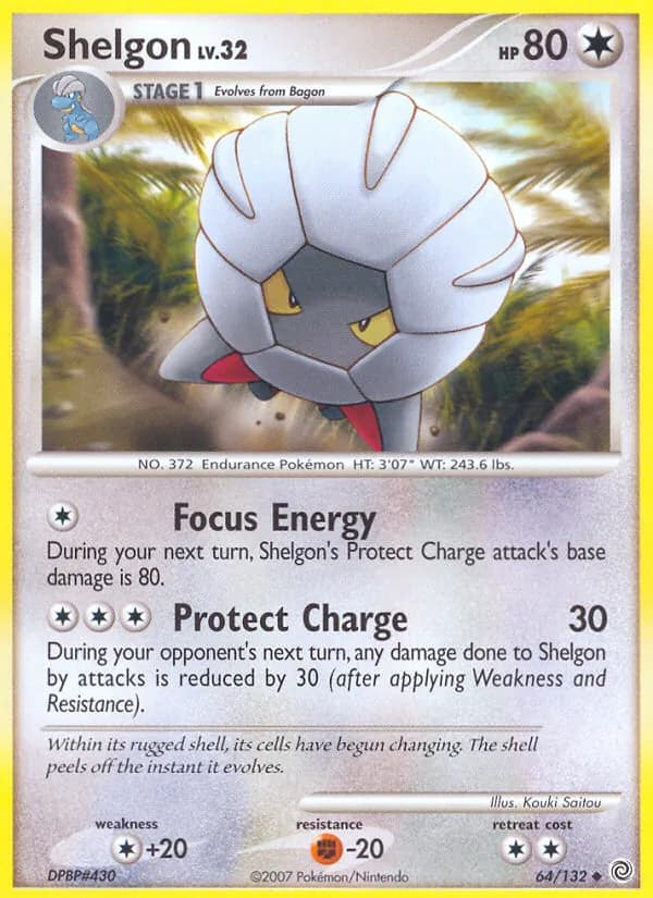 Shelgon — Secret Wonders, Uncommon