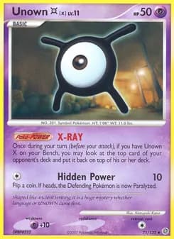 Unown X — Secret Wonders — Uncommon