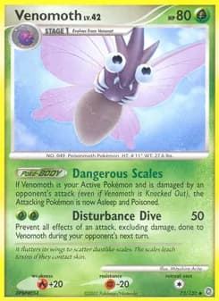 Venomoth — Secret Wonders — Uncommon