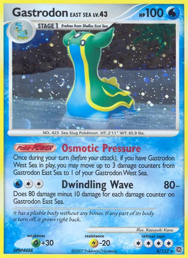 Gastrodon East Sea — Secret Wonders, Rare Holo