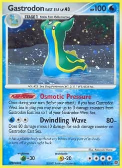 Gastrodon East Sea — Secret Wonders — Rare Holo