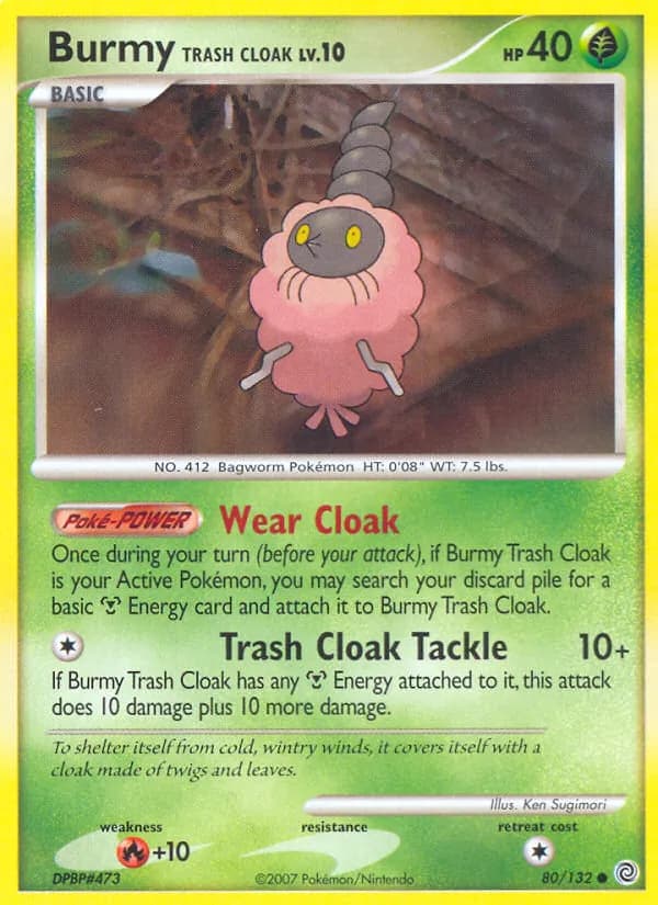 Burmy Trash Cloak — Secret Wonders, Common