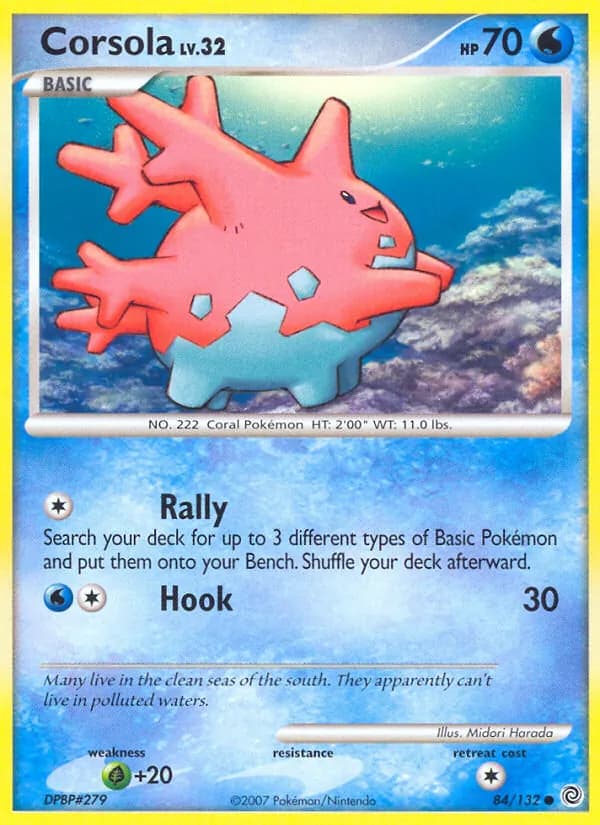 Corsola — Secret Wonders, Common