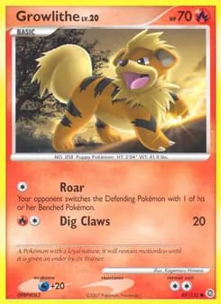 Growlithe — Secret Wonders — Common