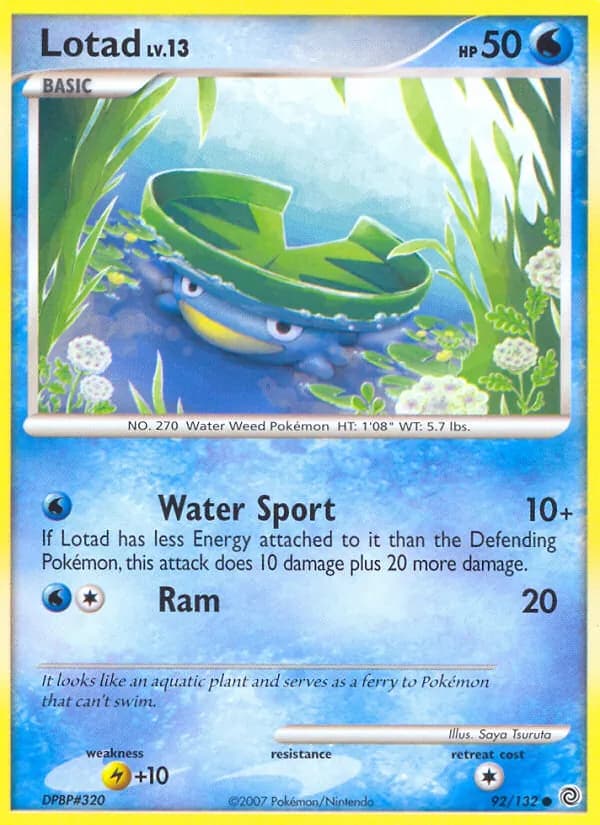 Lotad — Secret Wonders, Common