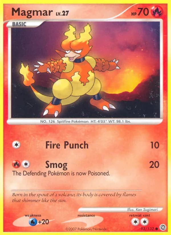 Magmar — Secret Wonders, Common