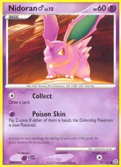 Nidoran♂ — Secret Wonders — Common
