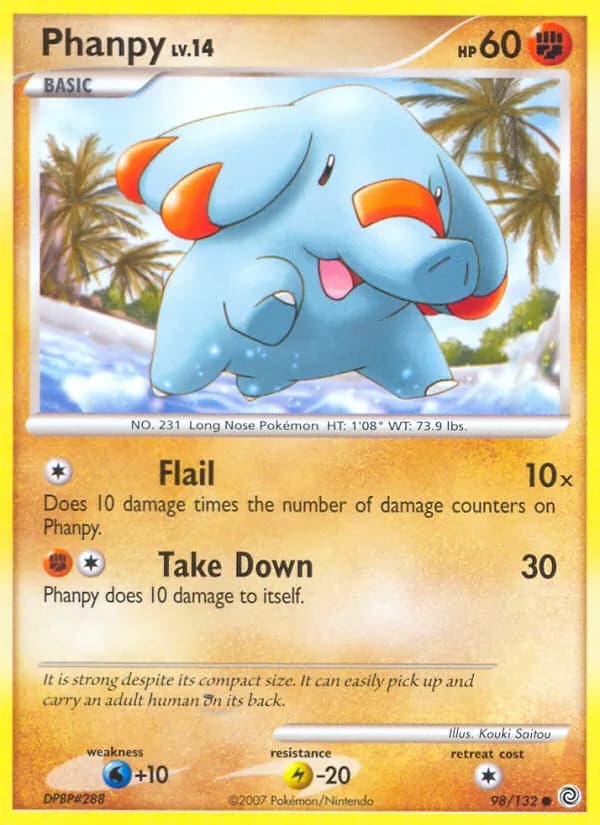 Phanpy — Secret Wonders, Common
