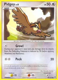 Pidgey — Secret Wonders — Common