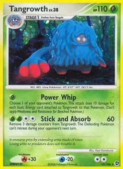 Tangrowth — Great Encounters — Rare Holo