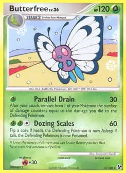 Butterfree — Great Encounters — Rare