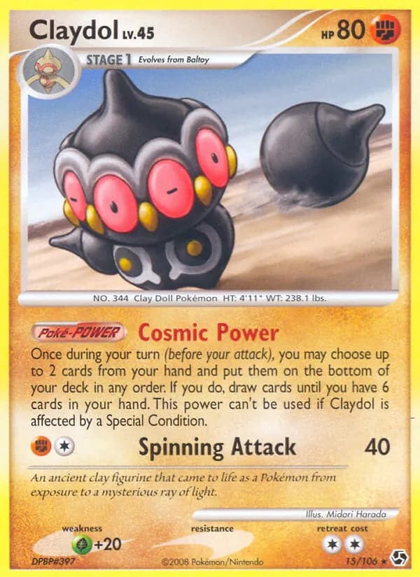Claydol — Great Encounters, Rare