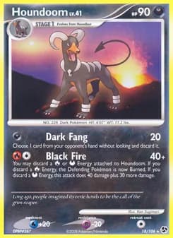 Houndoom — Great Encounters — Rare