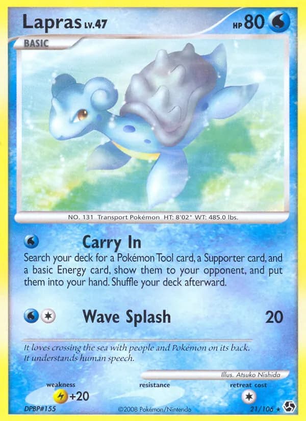 Lapras — Great Encounters, Rare