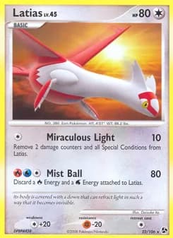 Latias — Great Encounters — Rare