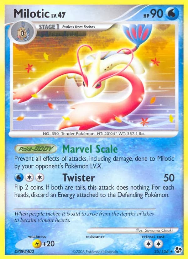 Milotic — Great Encounters, Rare