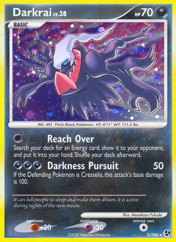 Darkrai — Great Encounters, Rare Holo