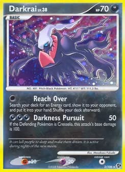 Darkrai — Great Encounters — Rare Holo