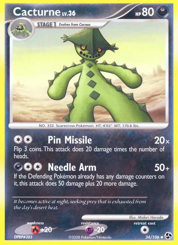 Cacturne — Great Encounters, Uncommon