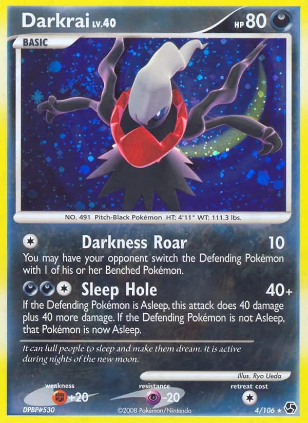 Darkrai — Great Encounters, Rare Holo