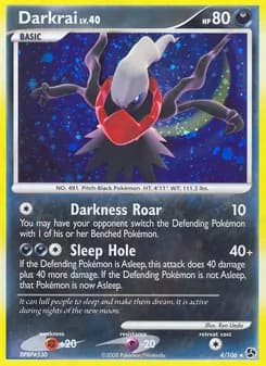 Darkrai — Great Encounters — Rare Holo