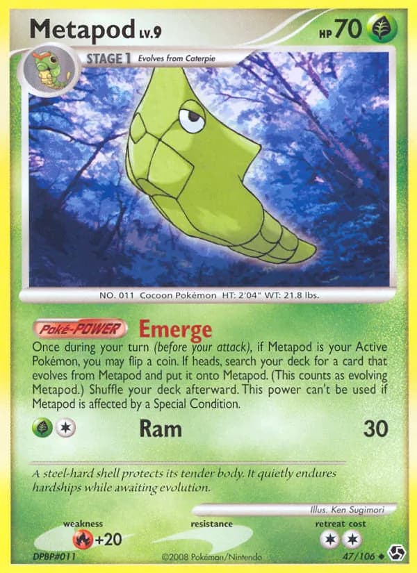 Metapod — Great Encounters, Uncommon