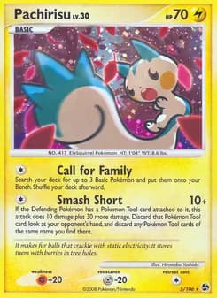 Pachirisu — Great Encounters — Rare Holo