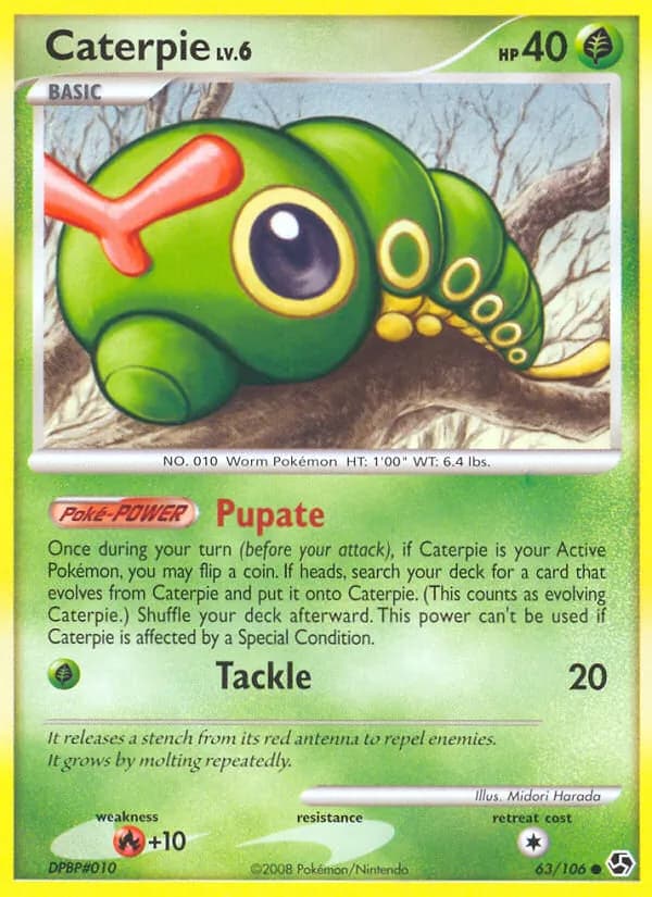 Caterpie — Great Encounters, Common