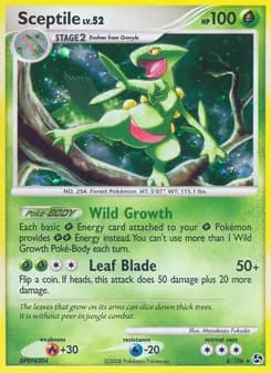 Sceptile — Great Encounters — Rare Holo