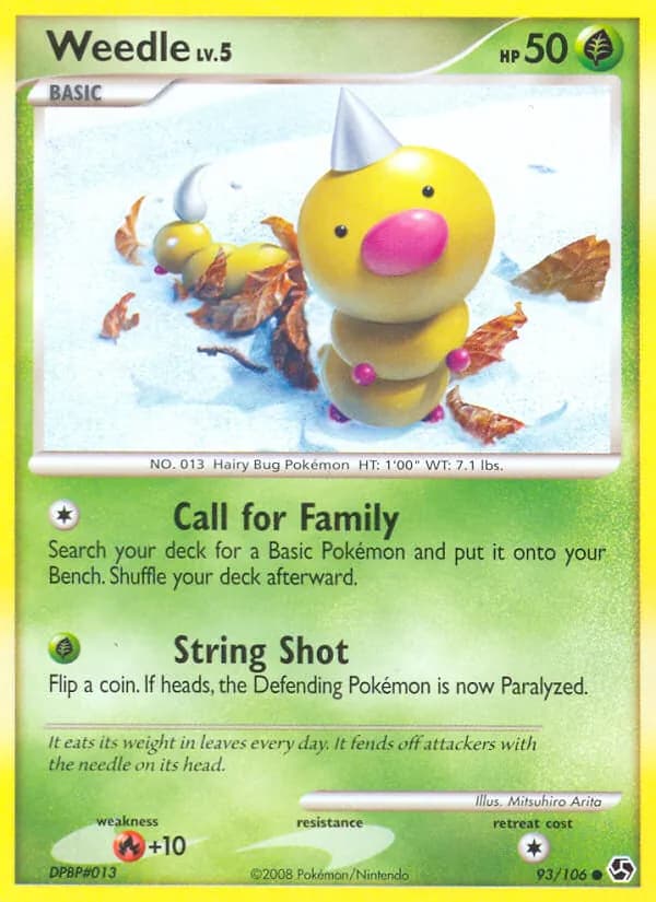 Weedle — Great Encounters, Common