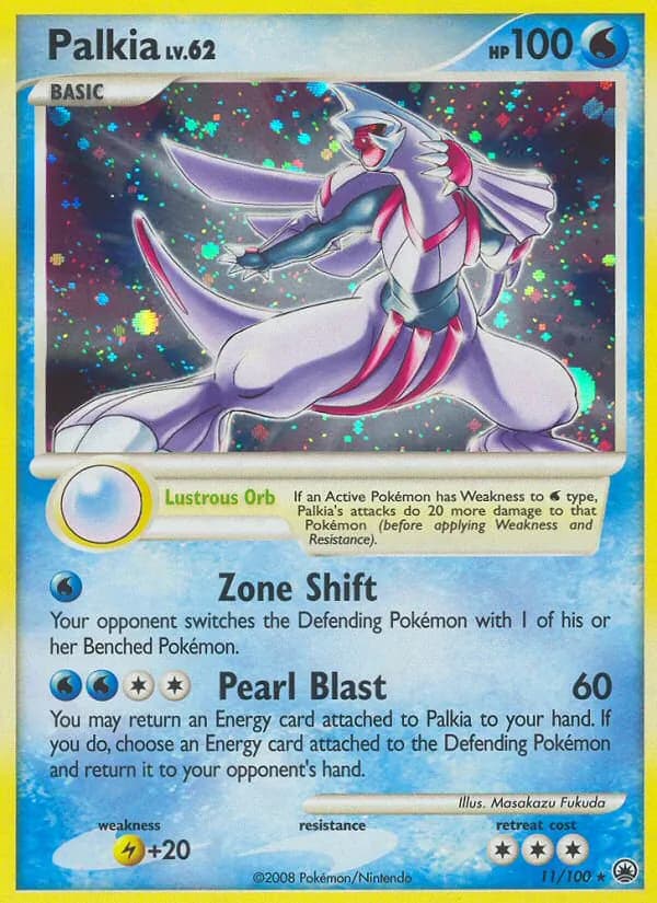 Palkia — Majestic Dawn, Rare Holo