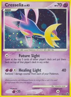 Cresselia — Majestic Dawn — Rare Holo