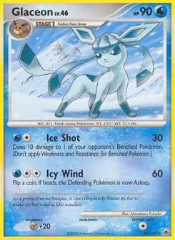Glaceon — Majestic Dawn — Rare