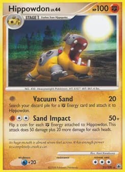 Hippowdon — Majestic Dawn — Rare