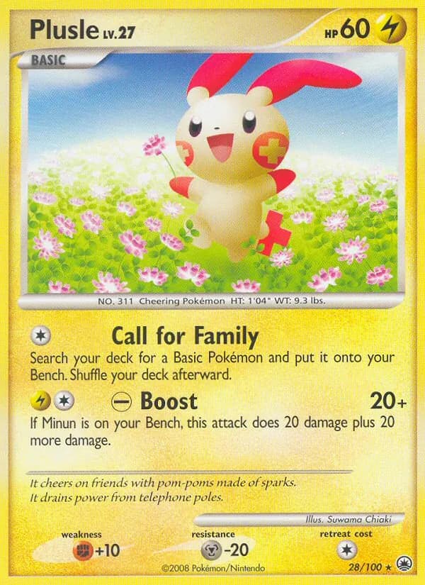Plusle — Majestic Dawn, Rare