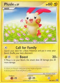 Plusle — Majestic Dawn — Rare