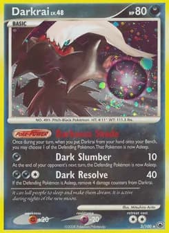 Darkrai — Majestic Dawn — Rare Holo