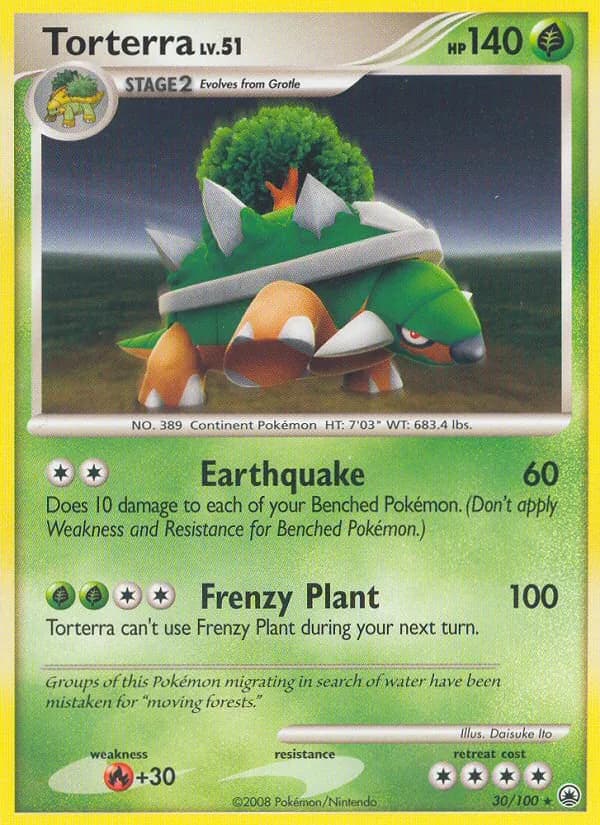 Torterra — Majestic Dawn, Rare
