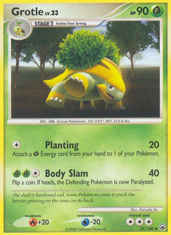 Grotle — Majestic Dawn, Uncommon