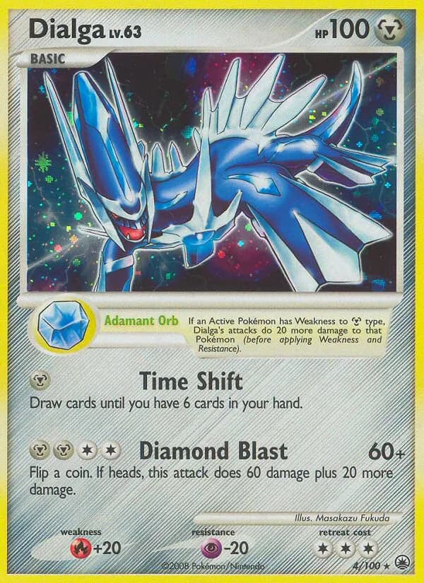 Dialga — Majestic Dawn, Rare Holo