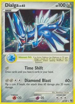 Dialga — Majestic Dawn — Rare Holo