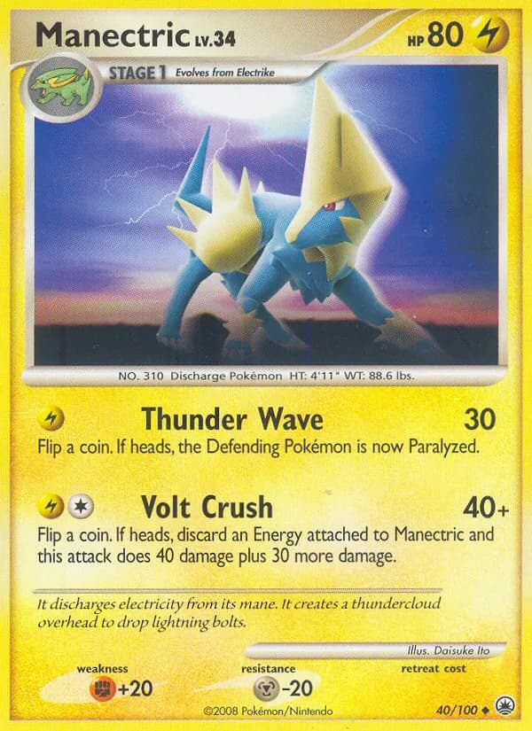 Manectric — Majestic Dawn, Uncommon