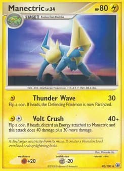 Manectric — Majestic Dawn — Uncommon