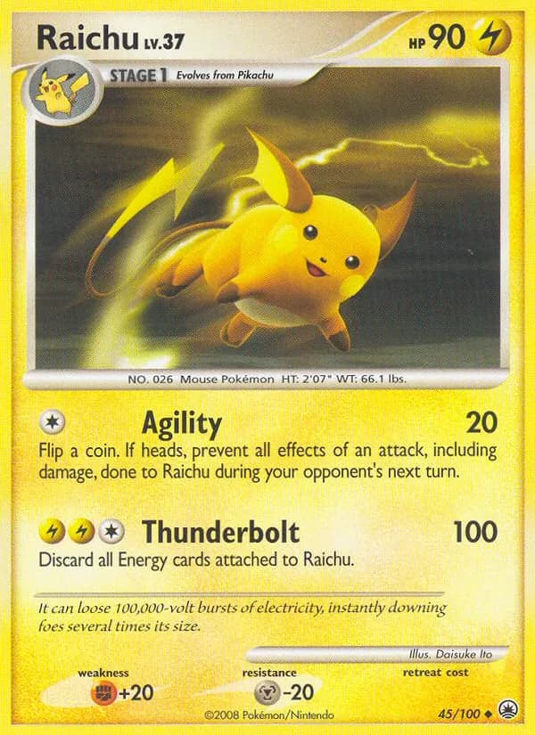 Raichu — Majestic Dawn, Uncommon