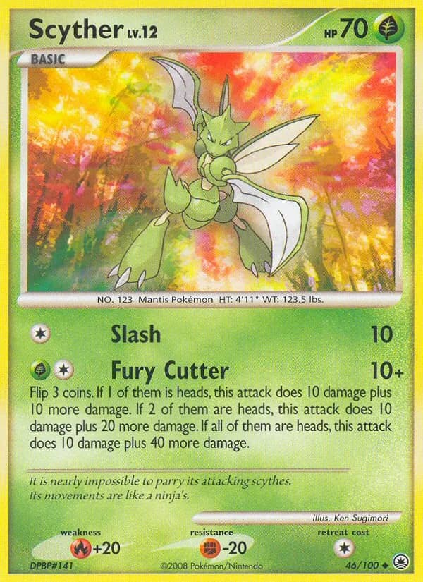 Scyther — Majestic Dawn, Uncommon