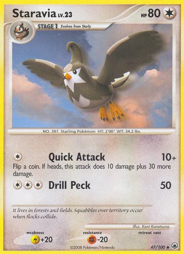 Staravia — Majestic Dawn, Uncommon