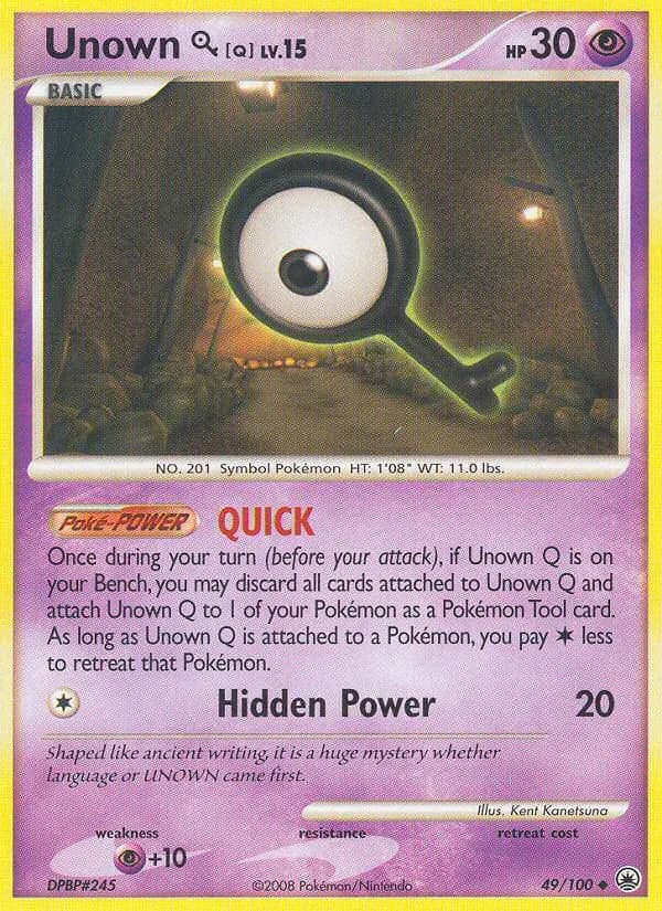 Unown Q — Majestic Dawn, Uncommon