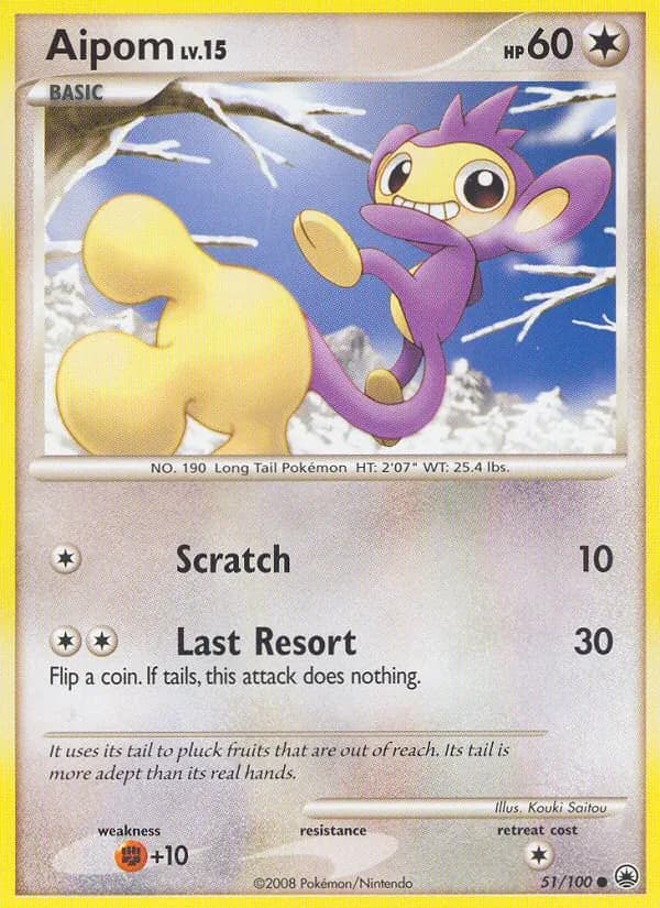 Aipom — Majestic Dawn, Common